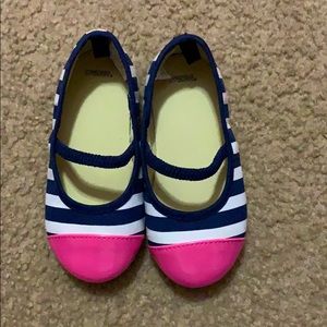 Gymboree Stripes shoes size 8 new without tags.